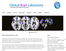 Tablet Screenshot of clinicalbrain.org